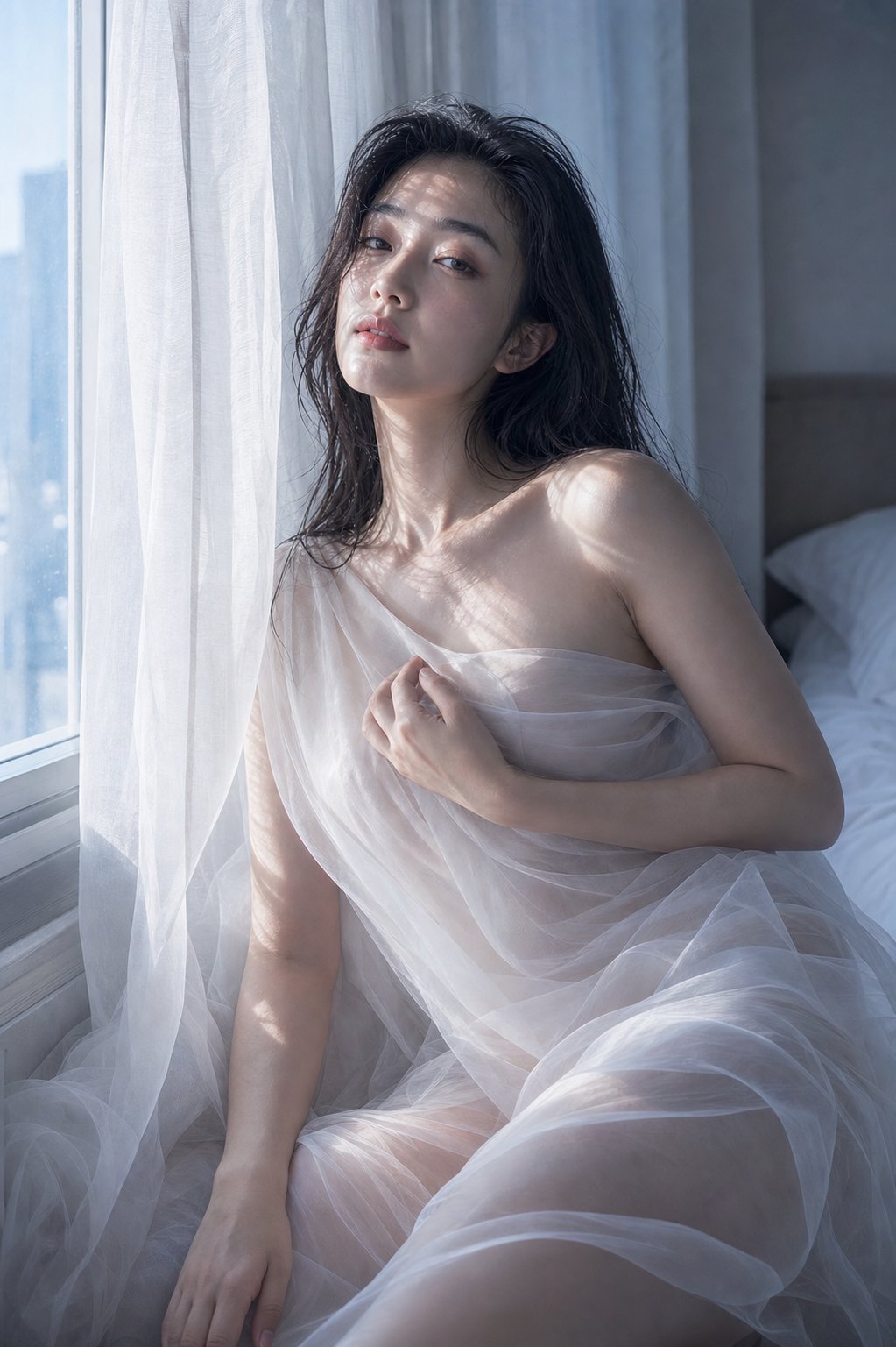 晨光薄纱写真系列 案例