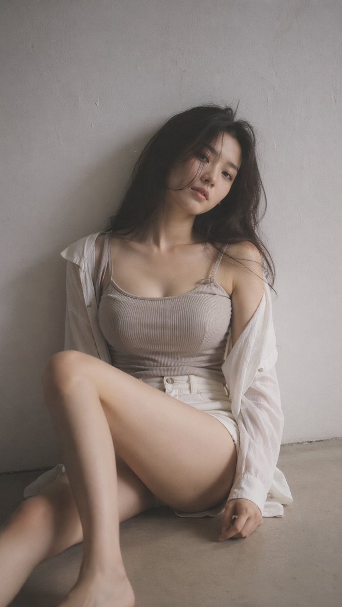 黑雾极简杂志人像 案例